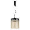 5047/20L L-VISION ODL24 439 черный/светл.янтарный/металл/стекло Подвес LED 20W 4000К 2238Лм PILLARI