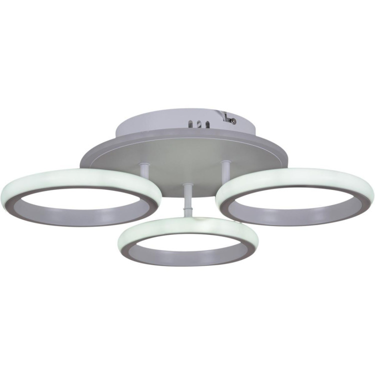 Потолочная светодиодная люстра Reluce 05855-0.3-03 WH (RGB) Потолочная светодиодная люстра Reluce 05855-0.3-03 WH (RGB)