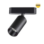 359254 SHINO NT23 184 черный Трековый светильник для низковольтного шинопровода IP20 LED 12W 48V 1080Лм 3000К SMAL