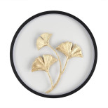 6682/12WL HIGHTECH ODL24 237 Настенный светильник черн/золотое фольгир/металл/акрил IP20 LED 12W 3000K EAST