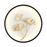 6682/12WL HIGHTECH ODL24 237 Настенный светильник черн/золотое фольгир/металл/акрил IP20 LED 12W 3000K EAST
