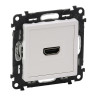 Розетка HDMI Legrand Valena Life для аудио/видеоустройств, белая 753171