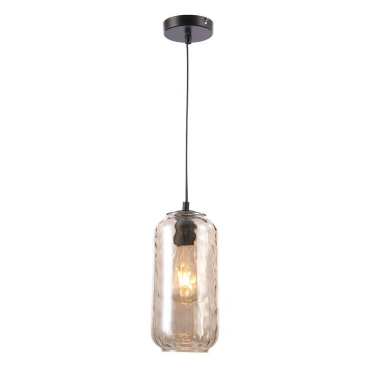 Подвесной светильник Escada Rise 10177/1S Black/Cognac