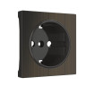 Лицевая панель Werkel розетки бронзовая WL12-SKGS-IP20-CP 4690389100482