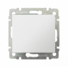 Выключатель кнопочный Legrand Valena Classic белый 774411