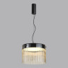 5047/24L L-VISION ODL24 439 черный/светл.янтарный/металл/стекло Подвес LED 24W 4000К 2715Лм PILLARI