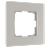 Рамка из стекла на 1 пост Senso дымчатый soft-touch W0013117
