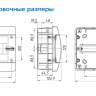 Щит Tekfor CVN 40-12-1 IP41, с белой дверцей
