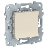 Светорегулятор кнопочный Schneider Electric Unica New 7-200 Вт, бежевый