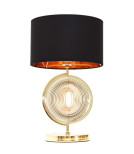 Настольная лампа Lumina Deco Fabi LDT 5532 F.GD+BK