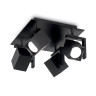 Спот Ideal Lux Mouse PL4 Nero 156712 Спот Ideal Lux Mouse PL4 Nero 156712