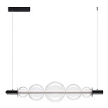 5671/10L LEDIO LN23 000 чёрный Светильник подвесной LED 10W жел, синий, фиол свет 650Лм 220V MIAMI