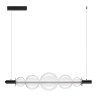 5671/10L LEDIO LN23 000 чёрный Светильник подвесной LED 10W жел, синий, фиол свет 650Лм 220V MIAMI