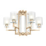 Потолочная люстра Lumina Deco Manhattan LDC 8012-6 F.GD Потолочная люстра Lumina Deco Manhattan LDC 8012-6 F.GD