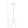 Подвесной светильник Maytoni MOD113PL-01W