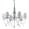 Подвесная люстра Ideal Lux Blanche SP6 Bianco 035581 Подвесная люстра Ideal Lux Blanche SP6 Bianco 035581
