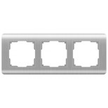 Рамка Werkel Stream на 3 поста серебряный WL12-Frame-03 4690389076381