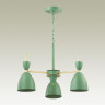 3785/3 MODERNI LN19 274 зеленый, золото Люстра E27 3*60W 220V GEMMA