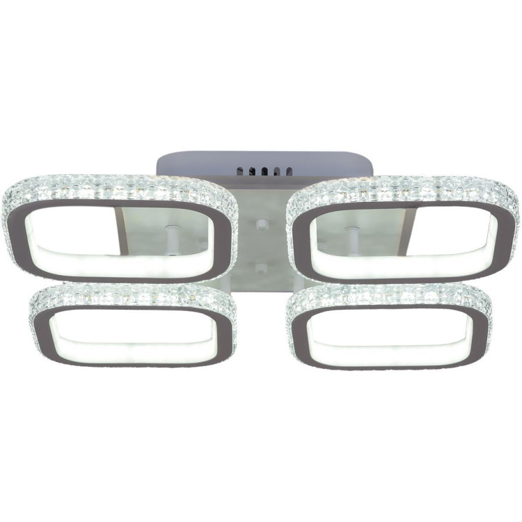 Потолочная светодиодная люстра Reluce 05868-0.3-04 WH (RGB) Потолочная светодиодная люстра Reluce 05868-0.3-04 WH (RGB)