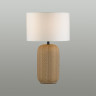 5665/1T MODERNI LN23 373 бежевый, белый Настольная лампа E27 40W 220V CHI