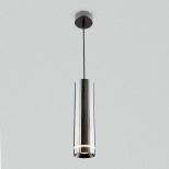 Подвесной светодиодный светильник Elektrostandard DLR023 12W 4200K черный жемчуг a053058