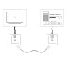 Розетка HDMI серебряный W1186006