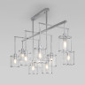 Потолочная люстра со стеклянными плафонами 60144/10 хром