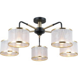 Потолочная люстра Illumico IL0337-5CSQ-79 BK AB Потолочная люстра Illumico IL0337-5CSQ-79 BK AB