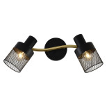 Спот Seven Fires Kelda SF4705/2W-GD-BK Спот Seven Fires Kelda SF4705/2W-GD-BK
