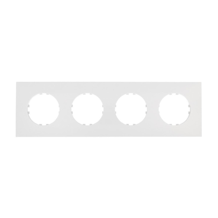 Рамка LK Studio 4-постовая квадрат (белый) Vintage-Quadro 884404-1