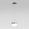 5037/12L L-VISION ODL24 511 никель/прозрачн/молочный/металл/акрил Подвес LED 12W 4000K 600лм RONI