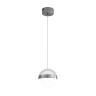 5037/12L L-VISION ODL24 511 никель/прозрачн/молочный/металл/акрил Подвес LED 12W 4000K 600лм RONI