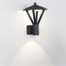6655/15WL NATURE ODL24 719 черный/металл Уличный настенный светильник IP54 LED 15W (12W SMD LED + 3W COB LED) 4000K AC85-265V BEARITZ