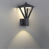 6655/15WL NATURE ODL24 719 черный/металл Уличный настенный светильник IP54 LED 15W (12W SMD LED + 3W COB LED) 4000K AC85-265V BEARITZ