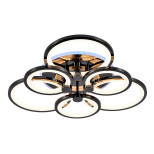 Потолочная светодиодная люстра Profit Light 8077/3+3 PBK Потолочная светодиодная люстра Profit Light 8077/3+3 PBK