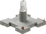 Лампа подсветки механизмов Gira System 55 красный 049710