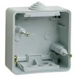 Коробка Legrand Plexo IP55 на 1 пост, серая (для розеток 091741) 091751