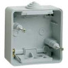 Коробка Legrand Plexo IP55 на 1 пост, серая (для розеток 091741) 091751