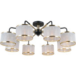 Потолочная люстра Illumico IL0337-8CSQ-79 BK AB Потолочная люстра Illumico IL0337-8CSQ-79 BK AB