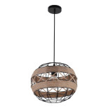 Подвесной светильник IMEX MD.3148-1-P BK+BR