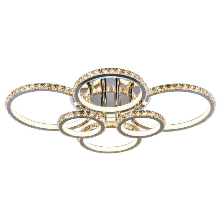 Потолочная светодиодная люстра Profit Light 8052/6 CHR