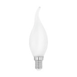 Лампа светодиодная филаментная Eglo E14 4W 2700K матовая 11603