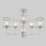 Потолочная люстра со стеклянными плафонами Smart 60144/6 хром Smart