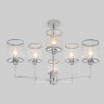 Потолочная люстра со стеклянными плафонами Smart 60144/6 хром Smart