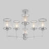 Потолочная люстра со стеклянными плафонами Smart 60144/6 хром Smart