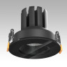 Cветильник встраиваемый светодиодный 7W 4000 черный 25096/LED