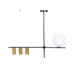 Подвесной светильник Lumina Deco Drino LDP 6042-4 BK+MD Подвесной светильник Lumina Deco Drino LDP 6042-4 BK+MD