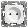 Розетка силовая Legrand Etika 2K белая 672220