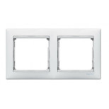 Рамка Legrand Valena Classic на 2 поста, белая 774452