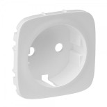 Лицевая панель Legrand Valena Allure для розеток 2К+З, жемчуг 755209